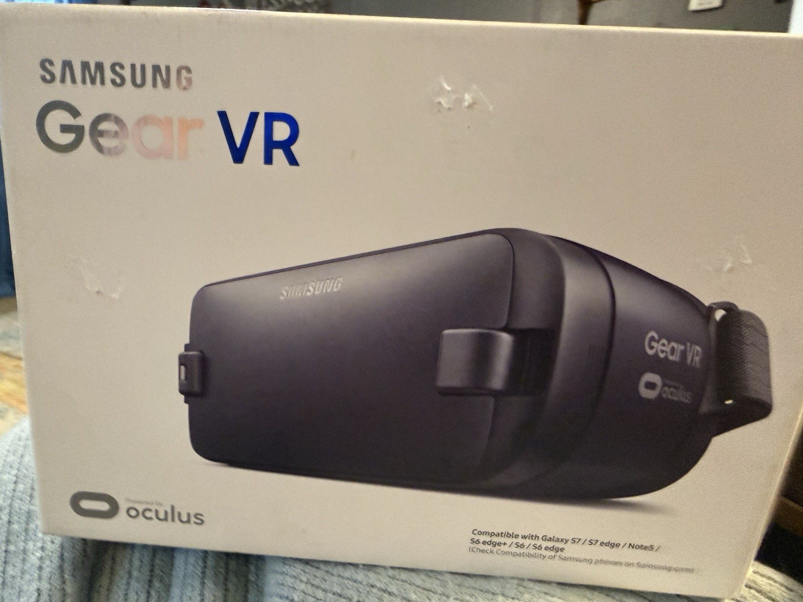 Samsung Gear VR Oculus 2016 SM-R323 for Galaxy Note 5 S7 S6 edge+ Black Blue