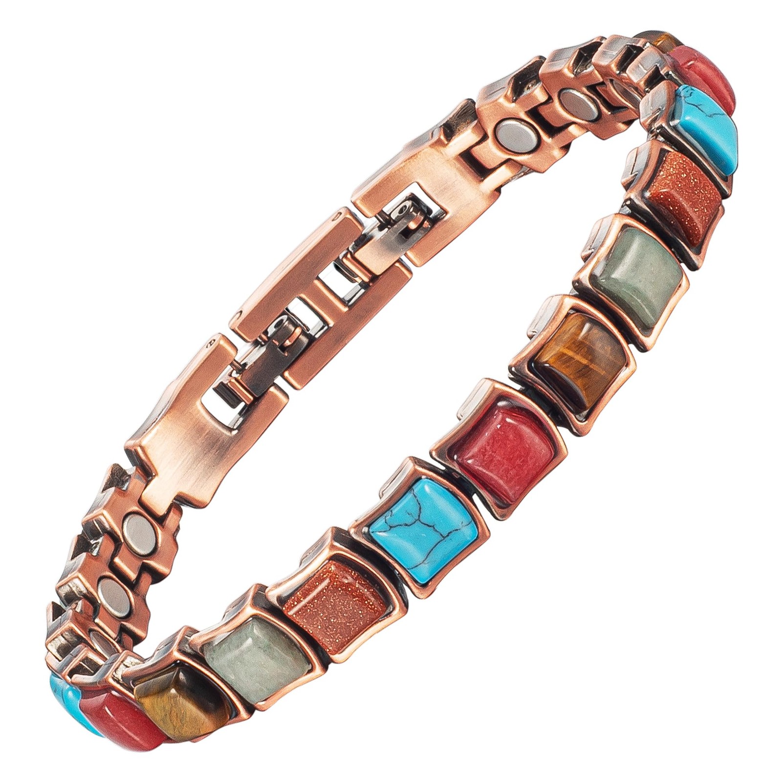 Copper Bracelets for Women, Effective Magnetic Bracelets with 3500 Gauss Ultr...