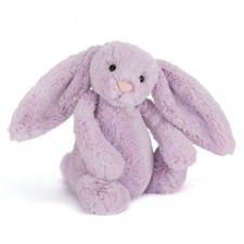 BASHFUL VIOLA BUNNY Soft Sweet Purple Jelly Stuffed Plush Toy