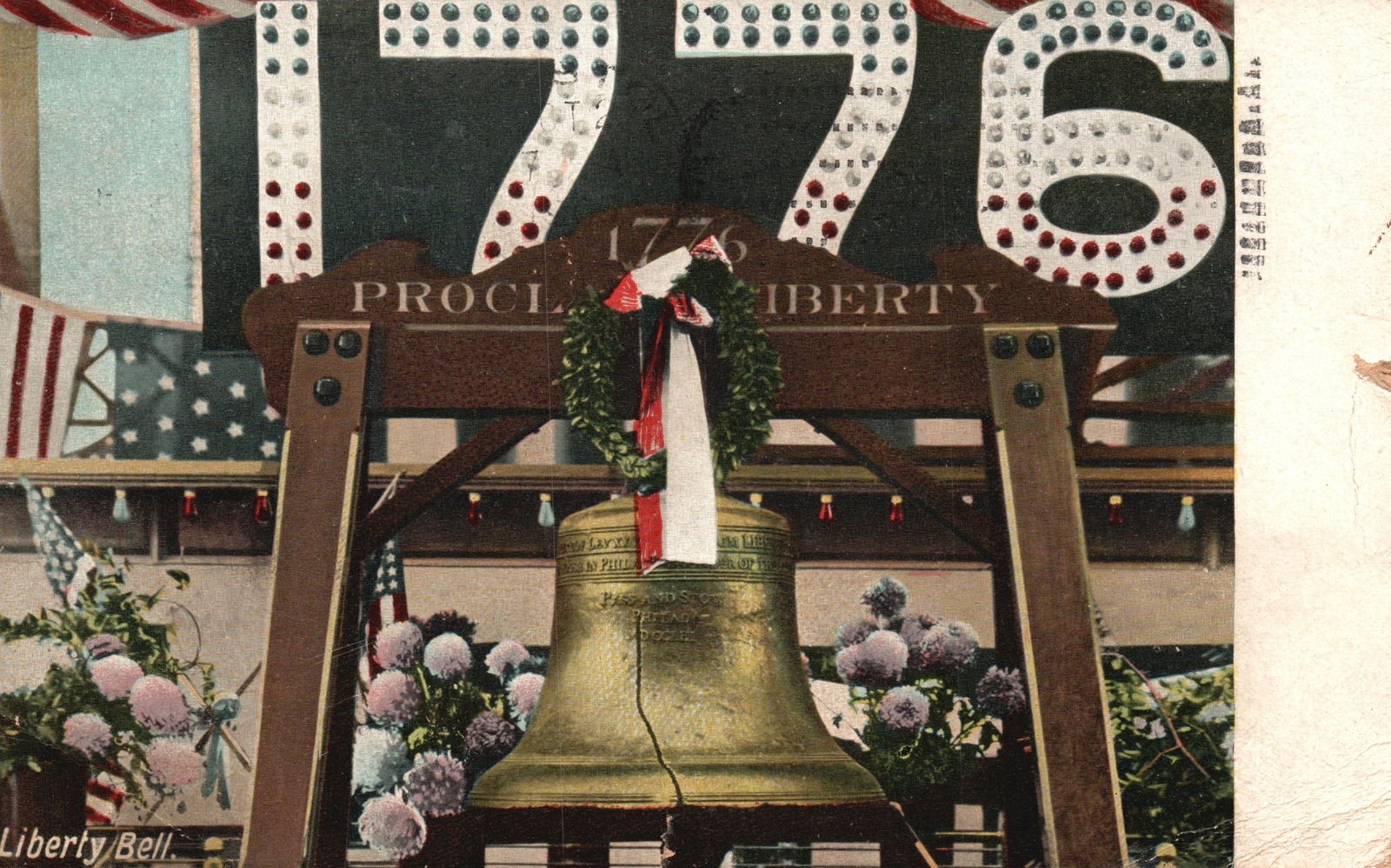 Vintage Postcard 1905 Proclaim Liberty Old State House Bell 1776 Philadelphia PA