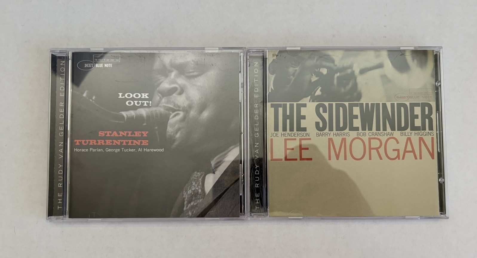 Lee Morgan / Stanley Turrentine Blue Note Jazz RVG Edition - 2 CD Lot