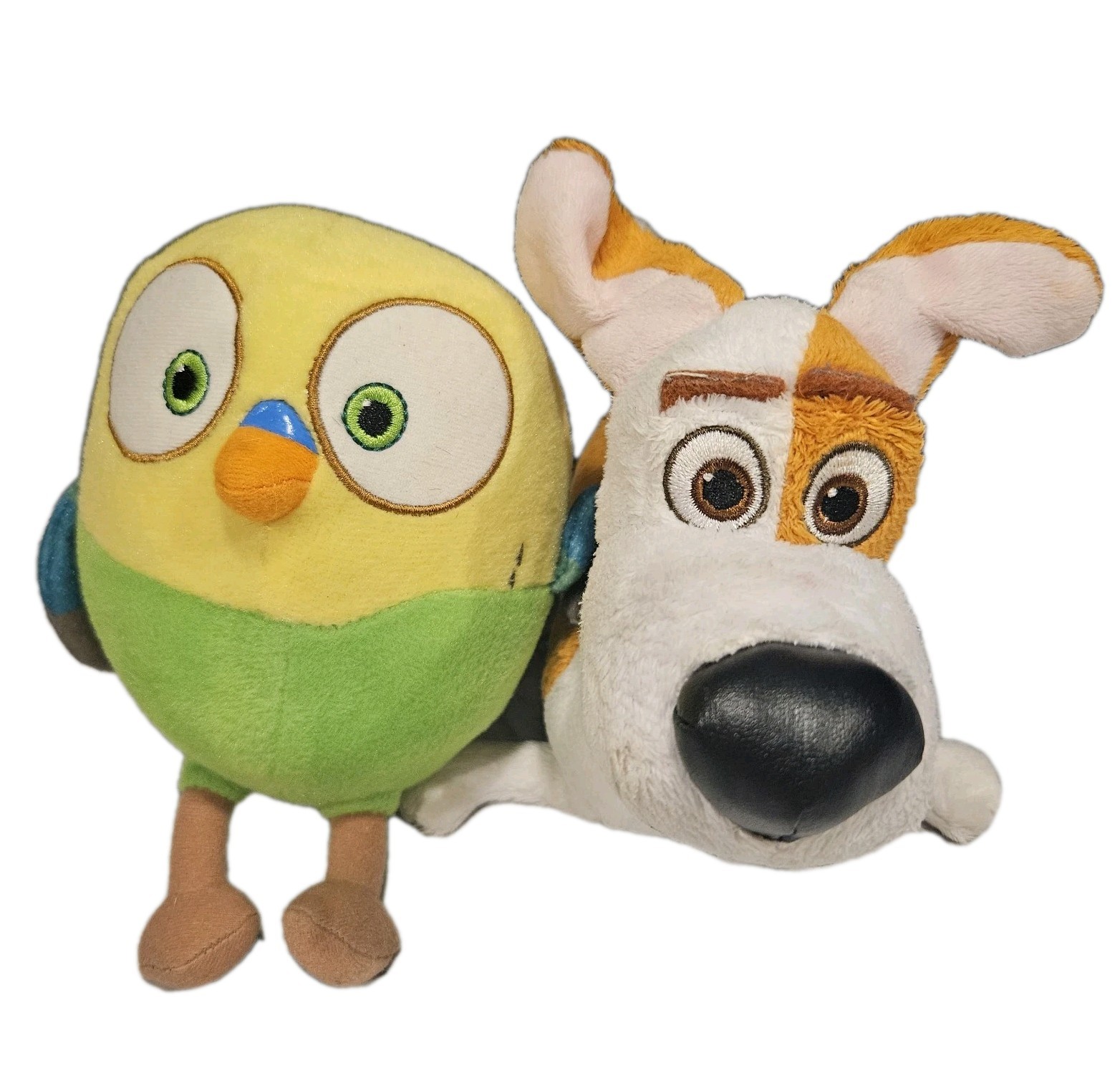 Secret Life Of Pets Plush Bundle Buddy Dog Sweet Pea Bird 8"