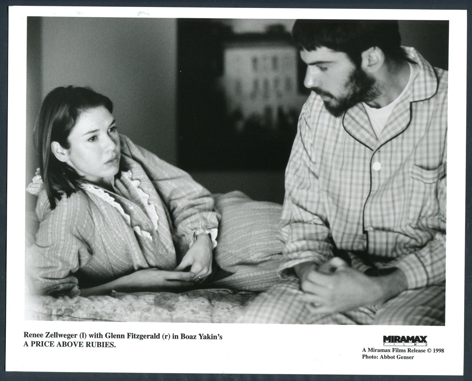 RENEE ZELLWEGER GLENN FITZGERALD in A Price Above Rubies '98 WOW
