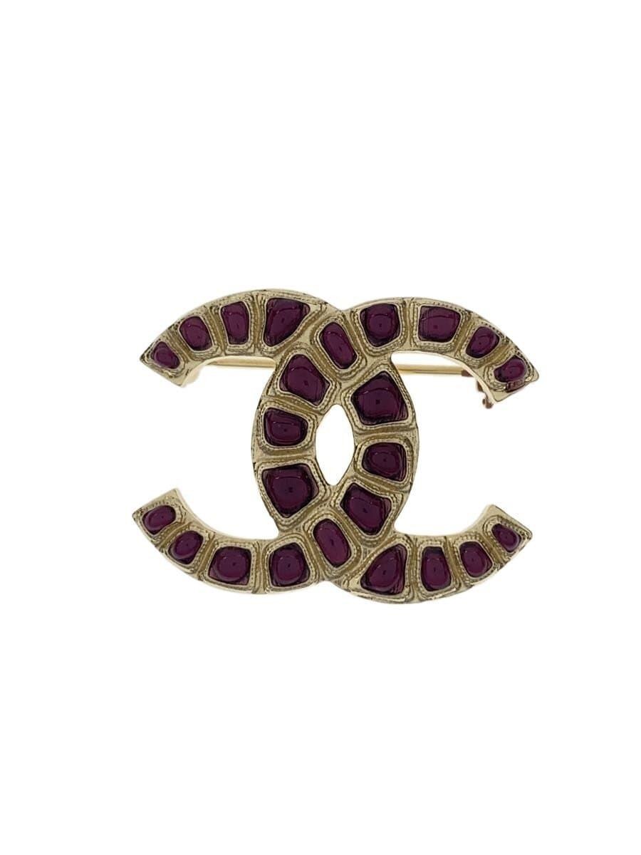 OTHER BROOCH ACCESSORIES Plated Color Stone PNK Women Used