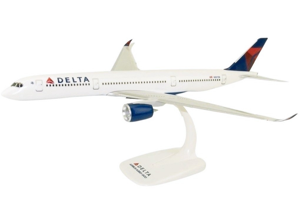 PPC Delta Airlines Airbus A350-900neo N501DN Desk Top Model 1/200 AV Airplane