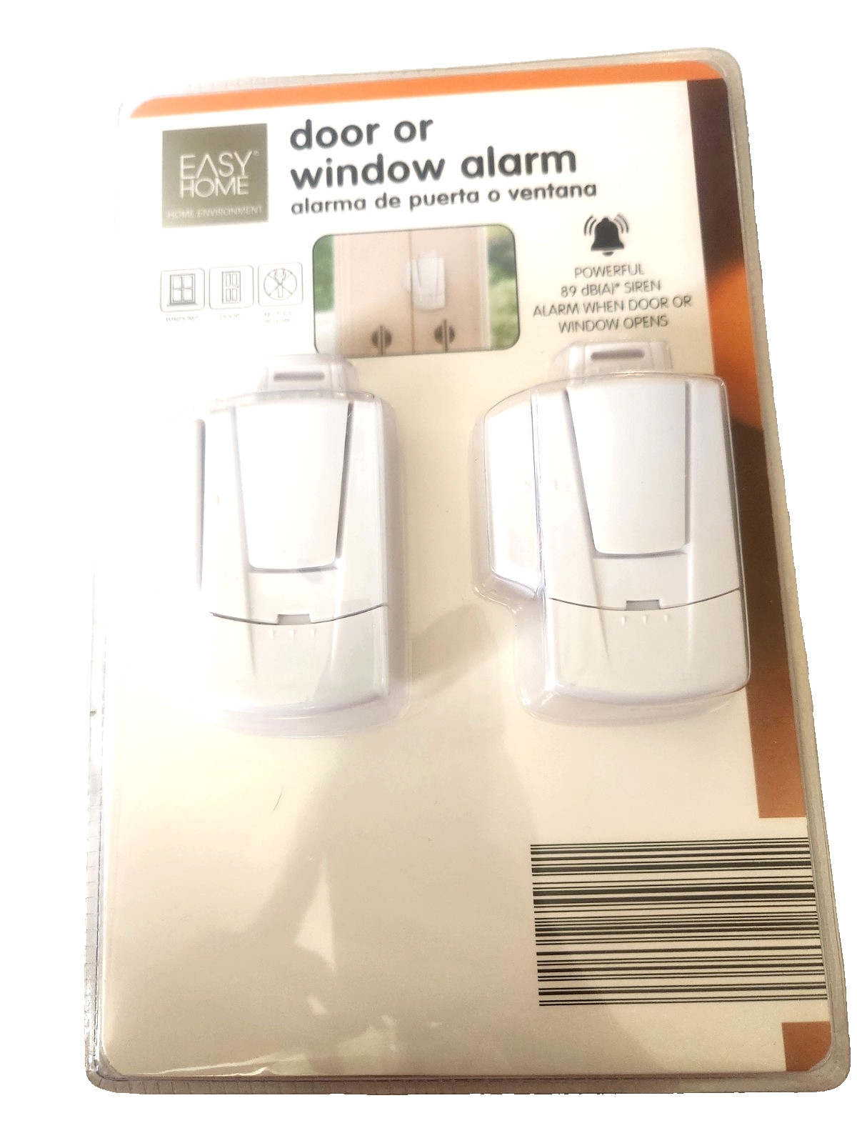 Easy Home Door Or Window Alarm 2-Pack New & Sealed