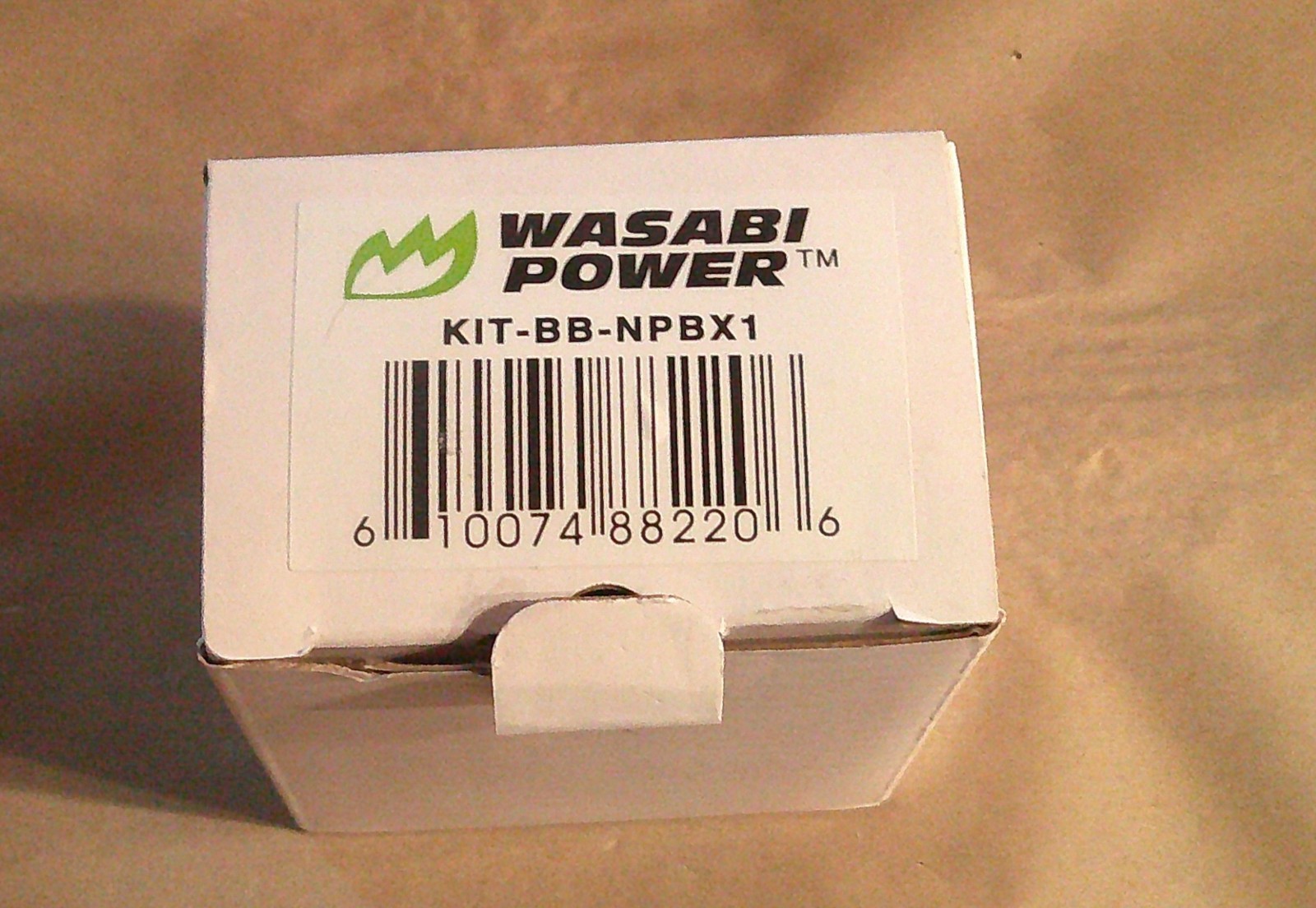 Wasabi Power Battery (2-Pack) and Charger for Sony NP-BX1, NP-BX1/M8  NEW in Box