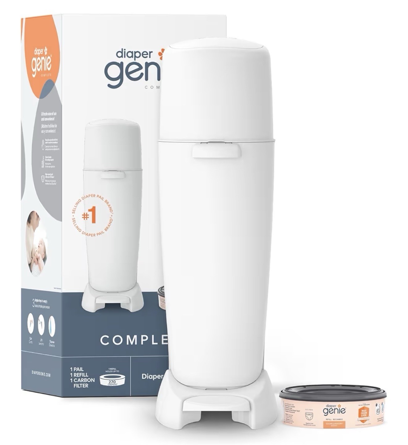Diaper Genie Complete - White