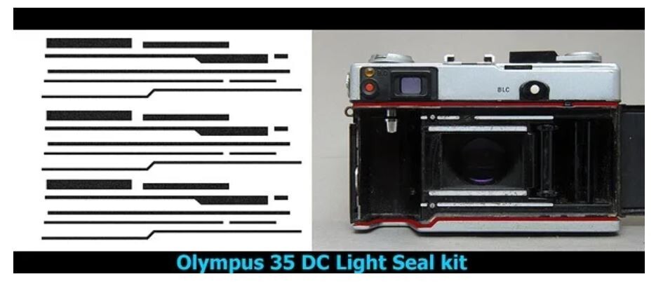 【3 sets with INSTRUCTION】Precut Light Seal Kit Olympus 35 DC from Japan 1050
