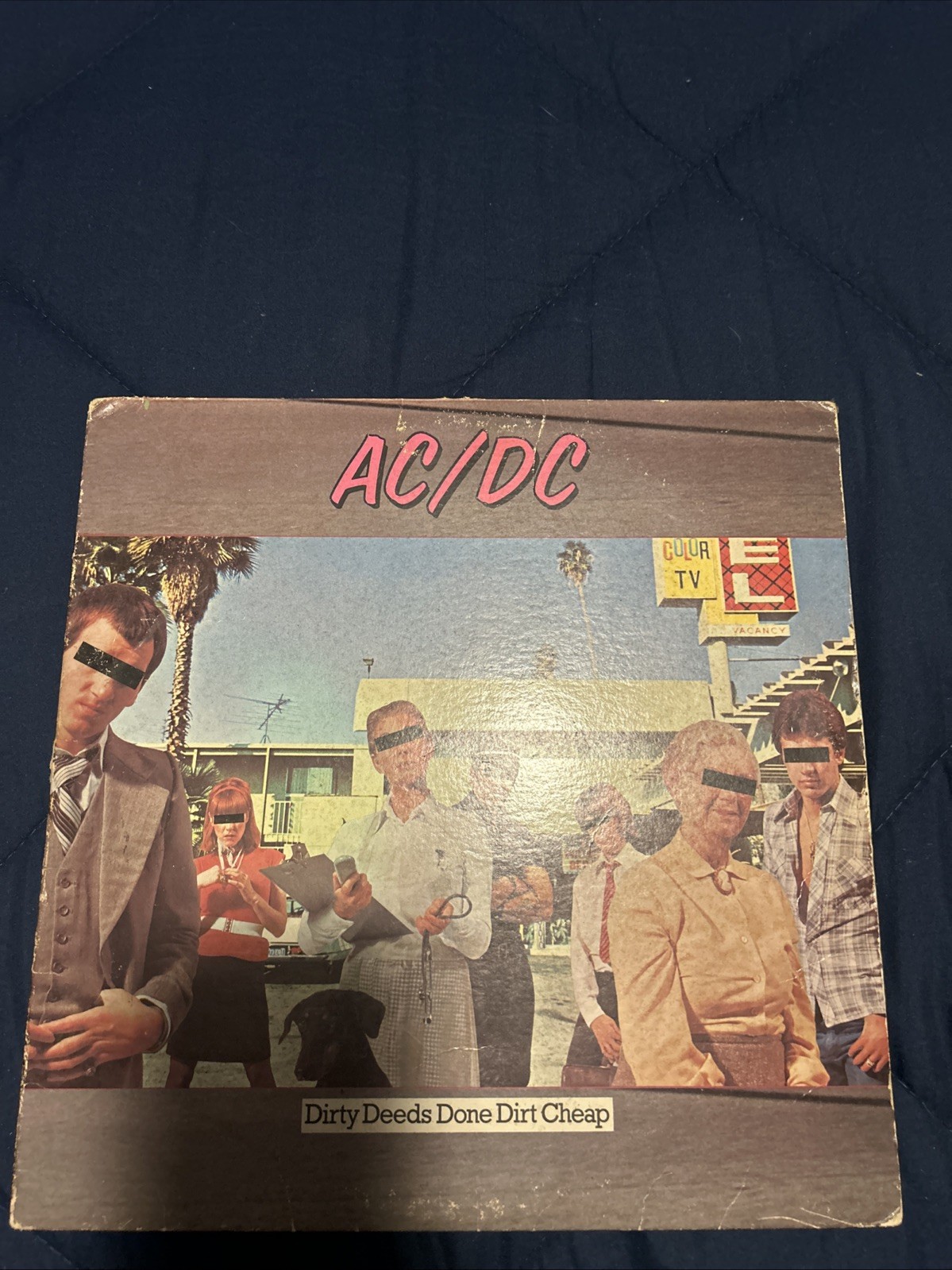 AC DC Dirty Deeds Done Dirt Cheap vintage vinyl  lp 1976 Atlantic SD 16033