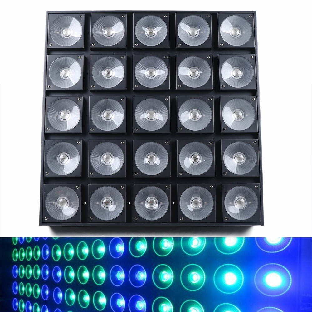 800W RGB LED Wash Light Panel,3 IN 1 DMX Stage Lighting Strobe DJ Disco Bar Lamp