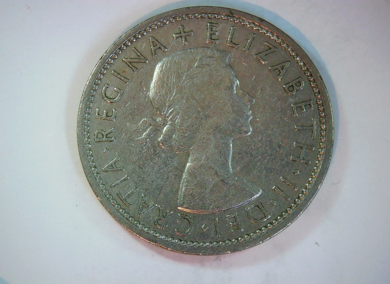 United Kingdom 1965 2 Shillings Elizabeth II Florin (English reverse) Coin