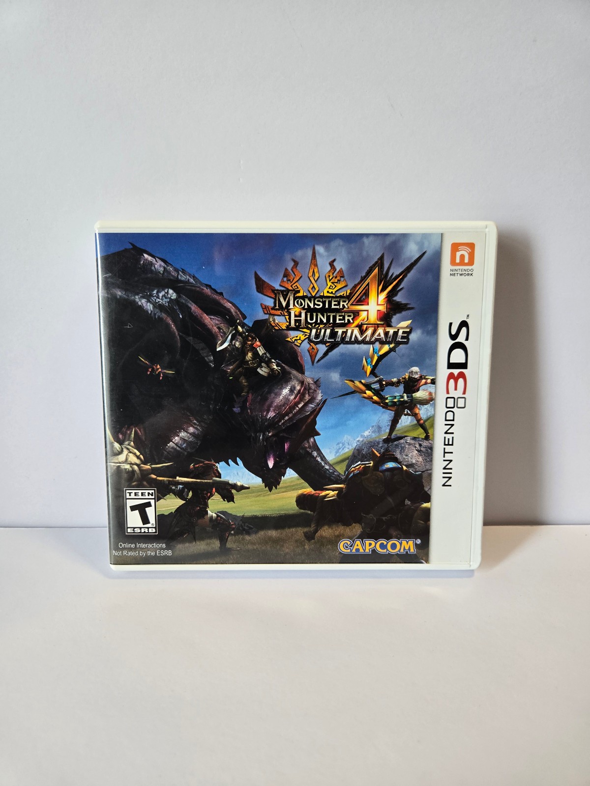 Monster Hunter 4 Ultimate (Nintendo 3DS) Original Case & Manual Only