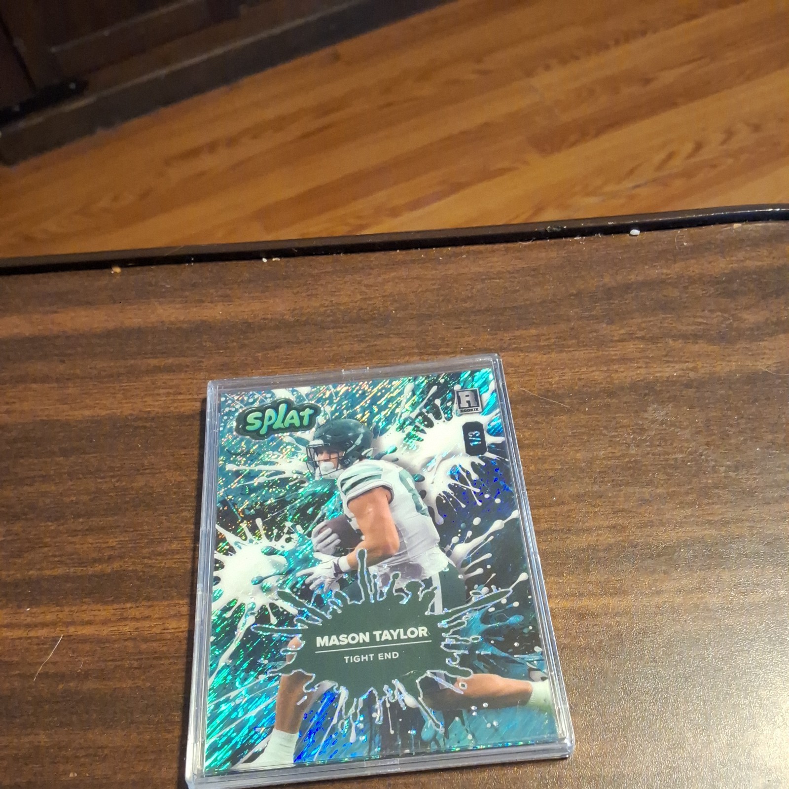 Mason Taylor /3 Rookie 2025 Splat Wild Card