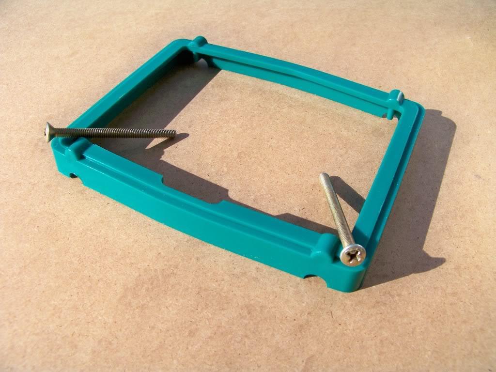 Green RCA CircLite Drive-In Speaker Movie Junction Box Diffuser Lens With Screws