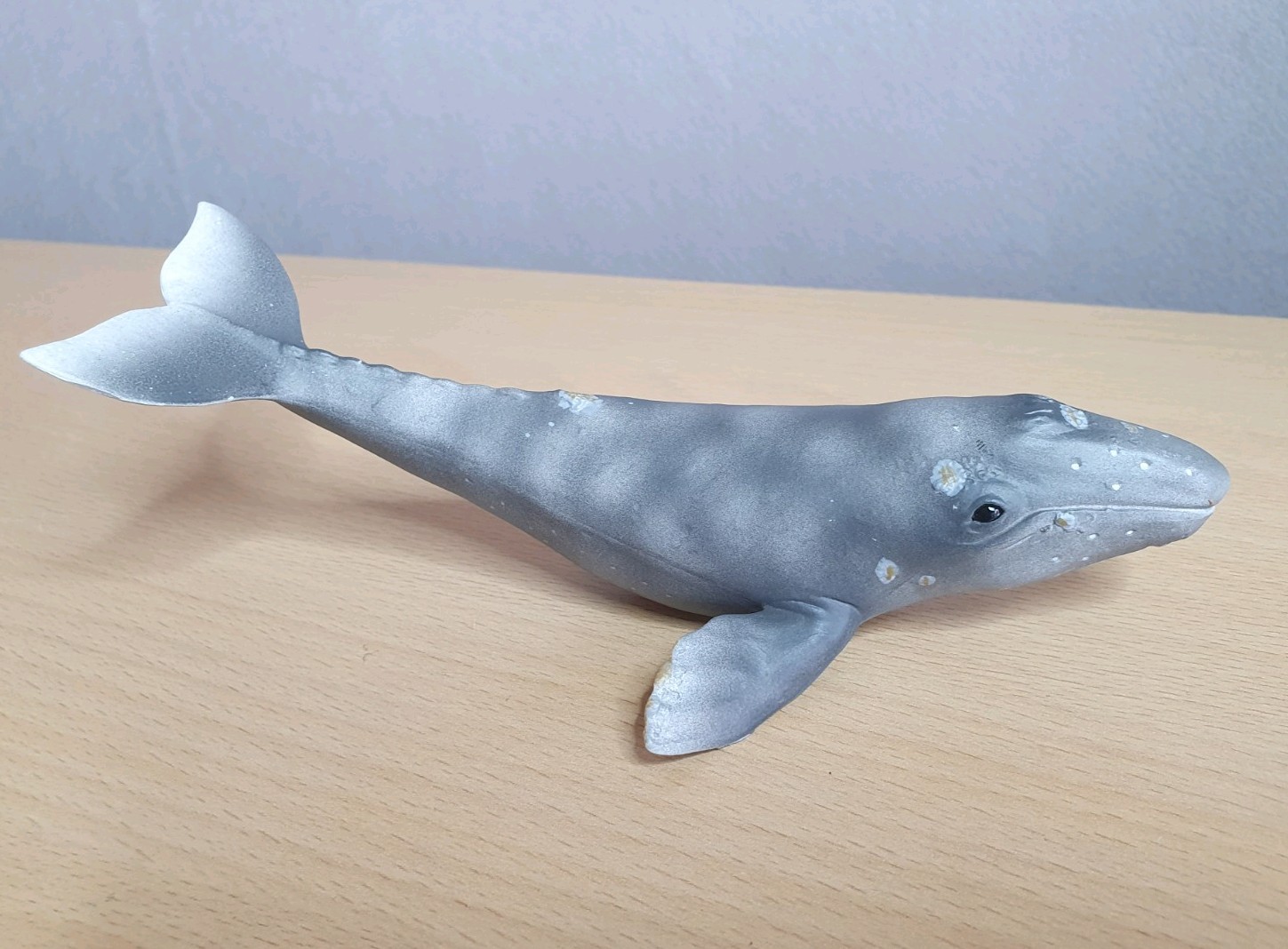 Schleich GREY WHALE CALF Marine Animal Sea 2006 Figure Retired 7" RARE 
