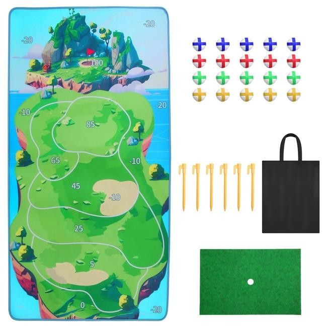 Fresh Fab Finds FFF-GPCT4762 Casual Golf Game Set Indoor Outdoor Golf Practic...