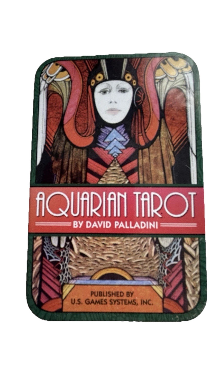 Tin AQUARIAN TAROT Cards Set David Palladini Booklet Never Shuffled 2016