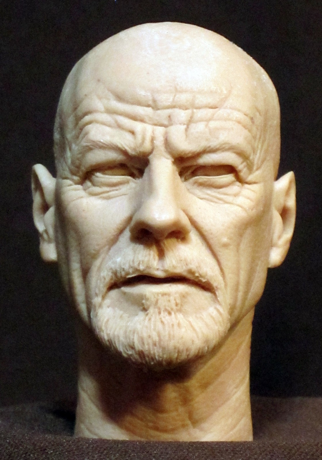 V-70 Walter White "Breaking Bad" CUSTOM RESIN HEAD SCULPT, 1/6 Scale