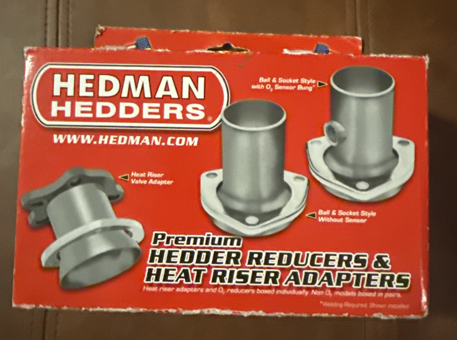 Hedman Hedders 21151 2-1/2" Ball & Socket Style Collector Adapter Flange Kit