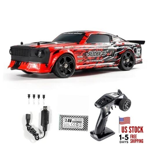 RC Drift Car with Gyro 1/14 Hobby RC Car Off Road Fast Remote Control Truck 