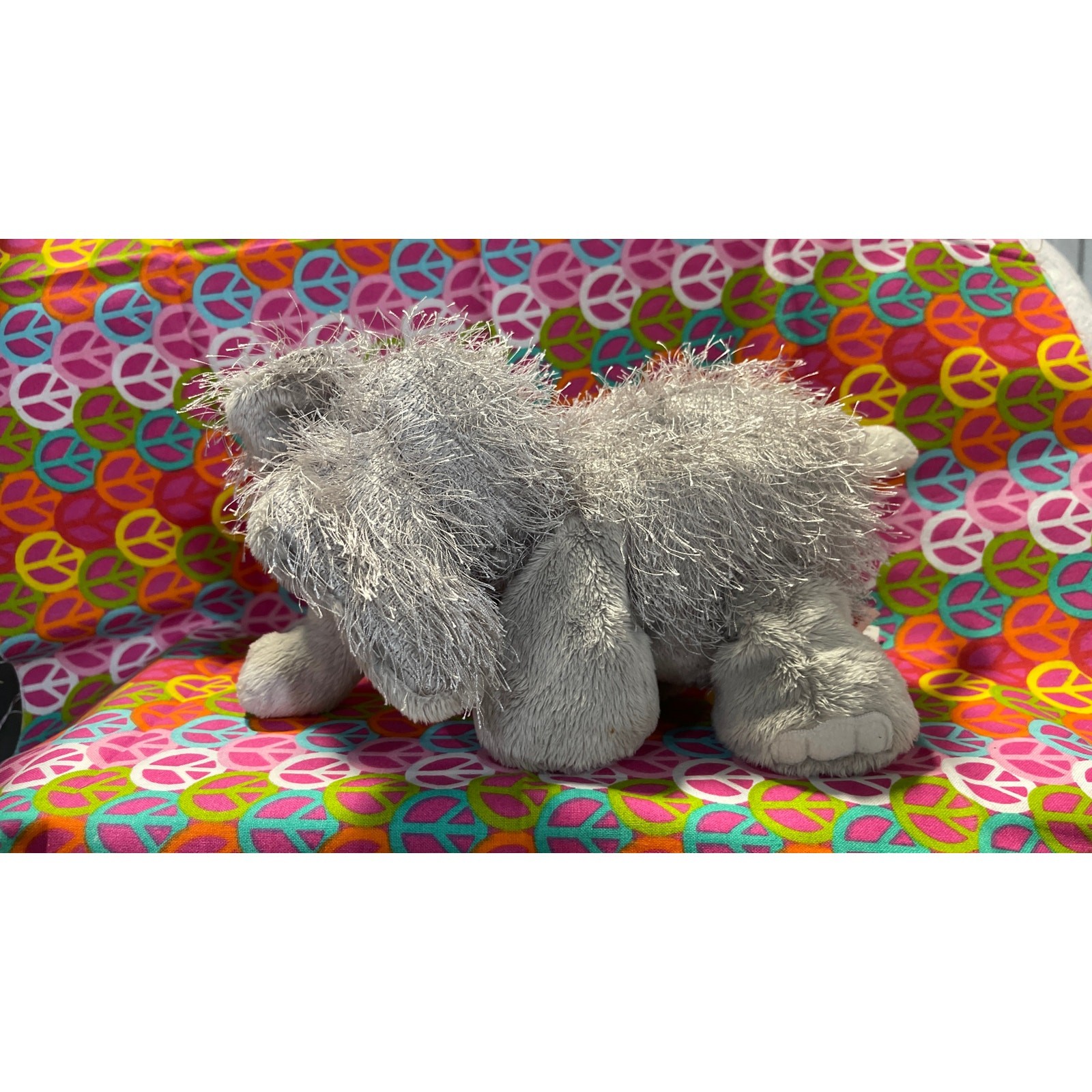 Ganz Webkinz Gray Elephant HM007 Plush Stuffed Animal