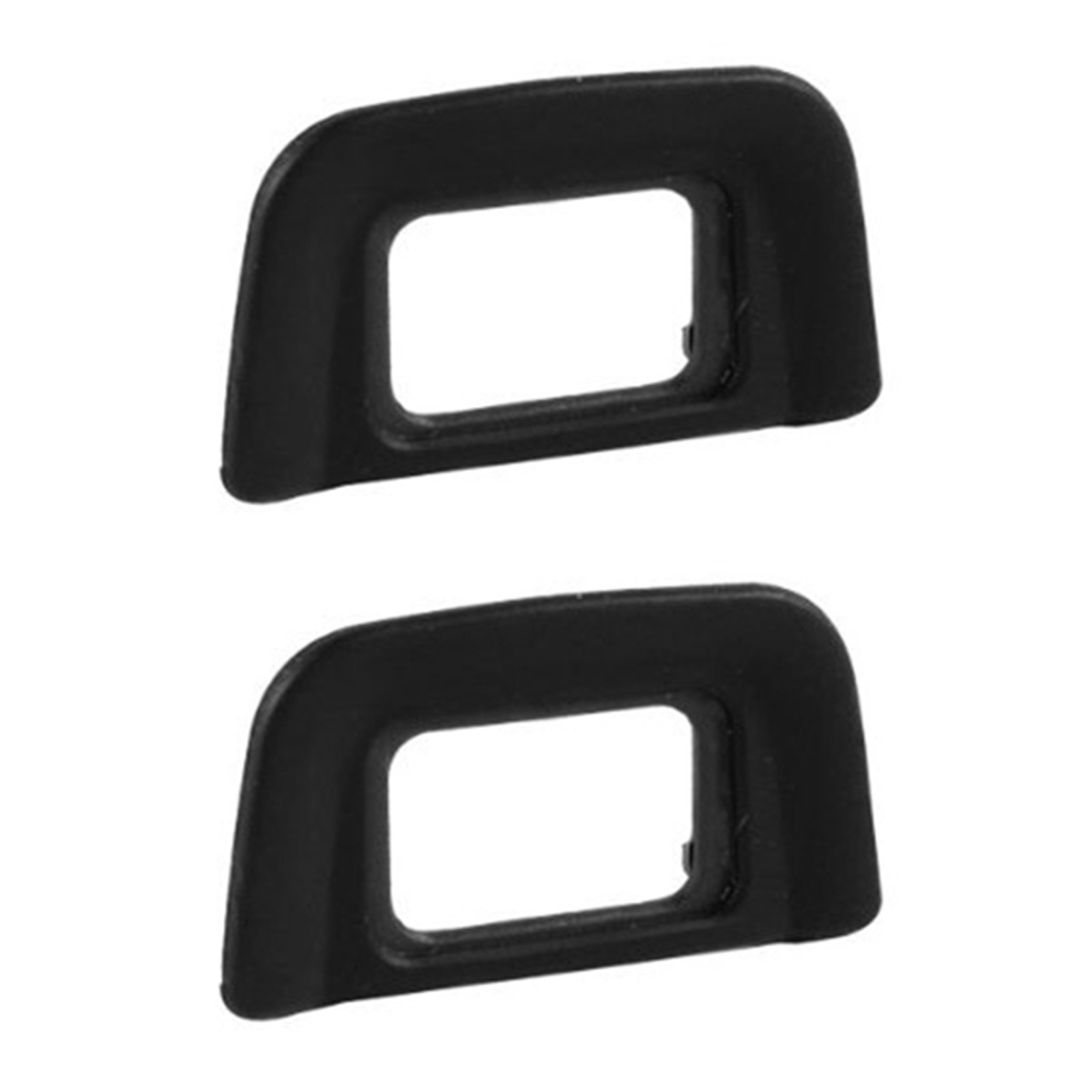 2X Black Rubber Wrapped Plastic Eyecup Eyepiece -20 for  D5100 D50006484