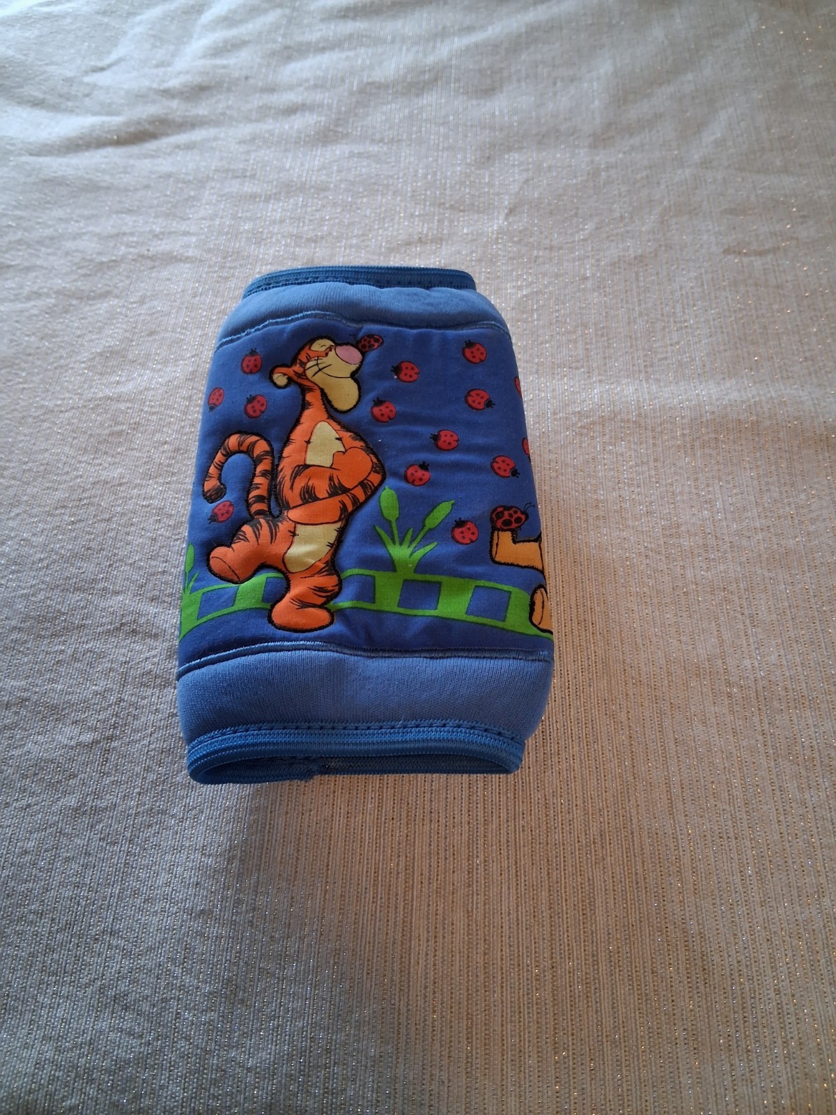 Vintage Disney Winnie the Pooh & Tigger baby bottle holder wrap sleeve travel