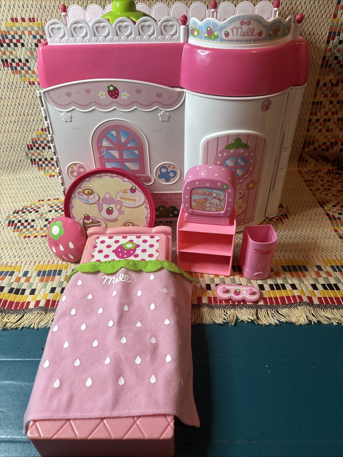 Mell-Chan Bear Playset Pilot Japan House