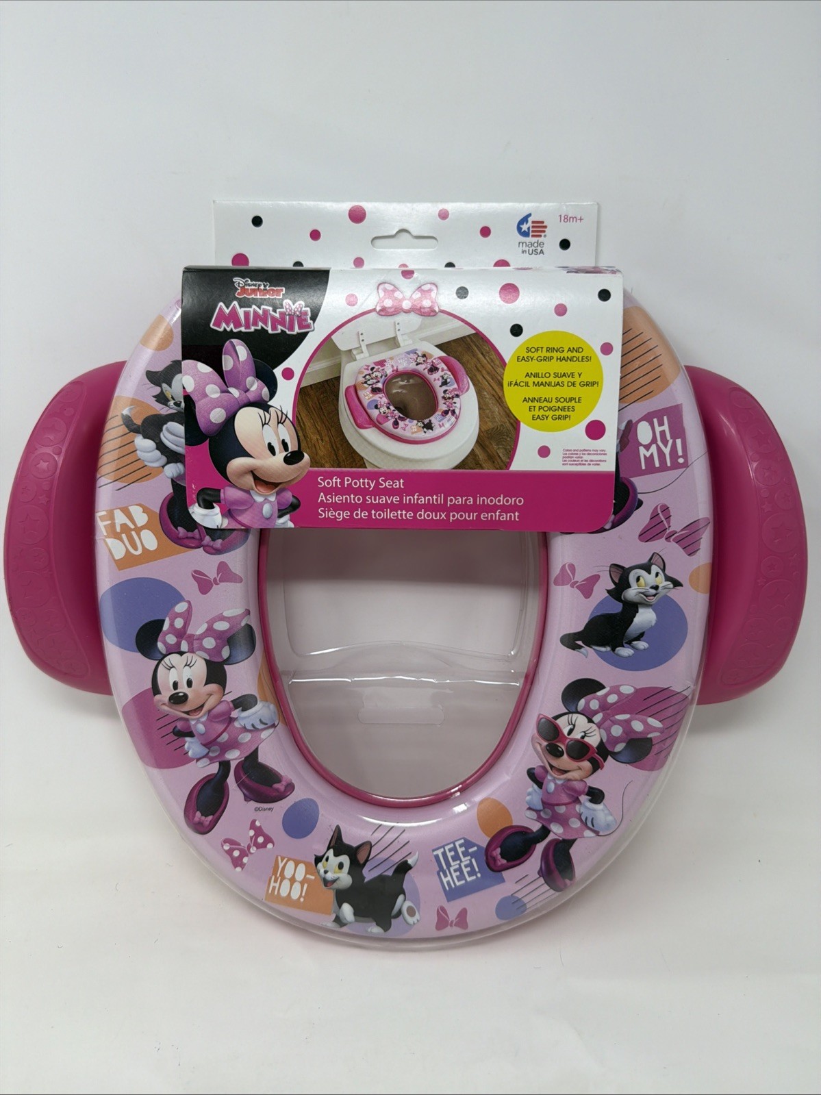 Disney Minnie Mouse Soft Potty Seat - white/multi, one size