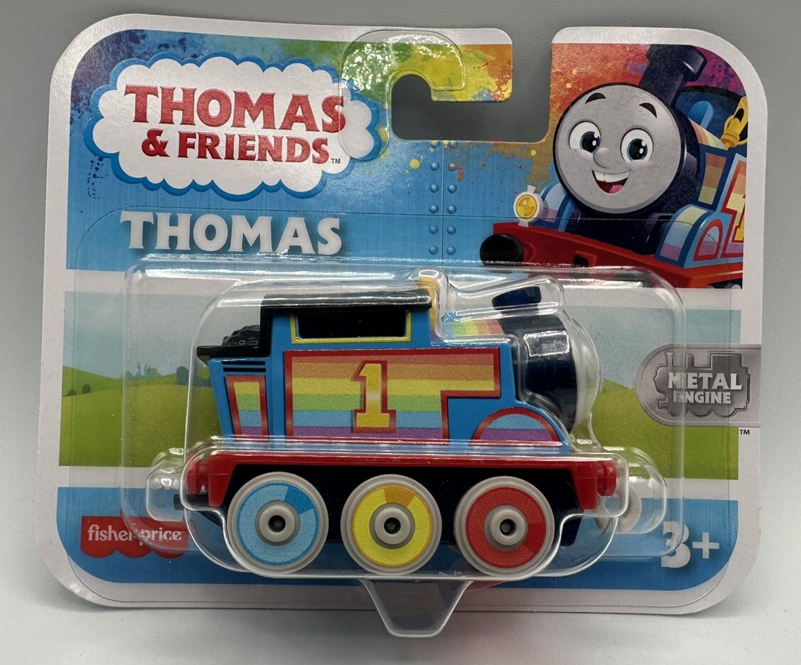 Thomas & Friends Rainbow Thomas Metal Engine Fisher Price Metal Engine 2022