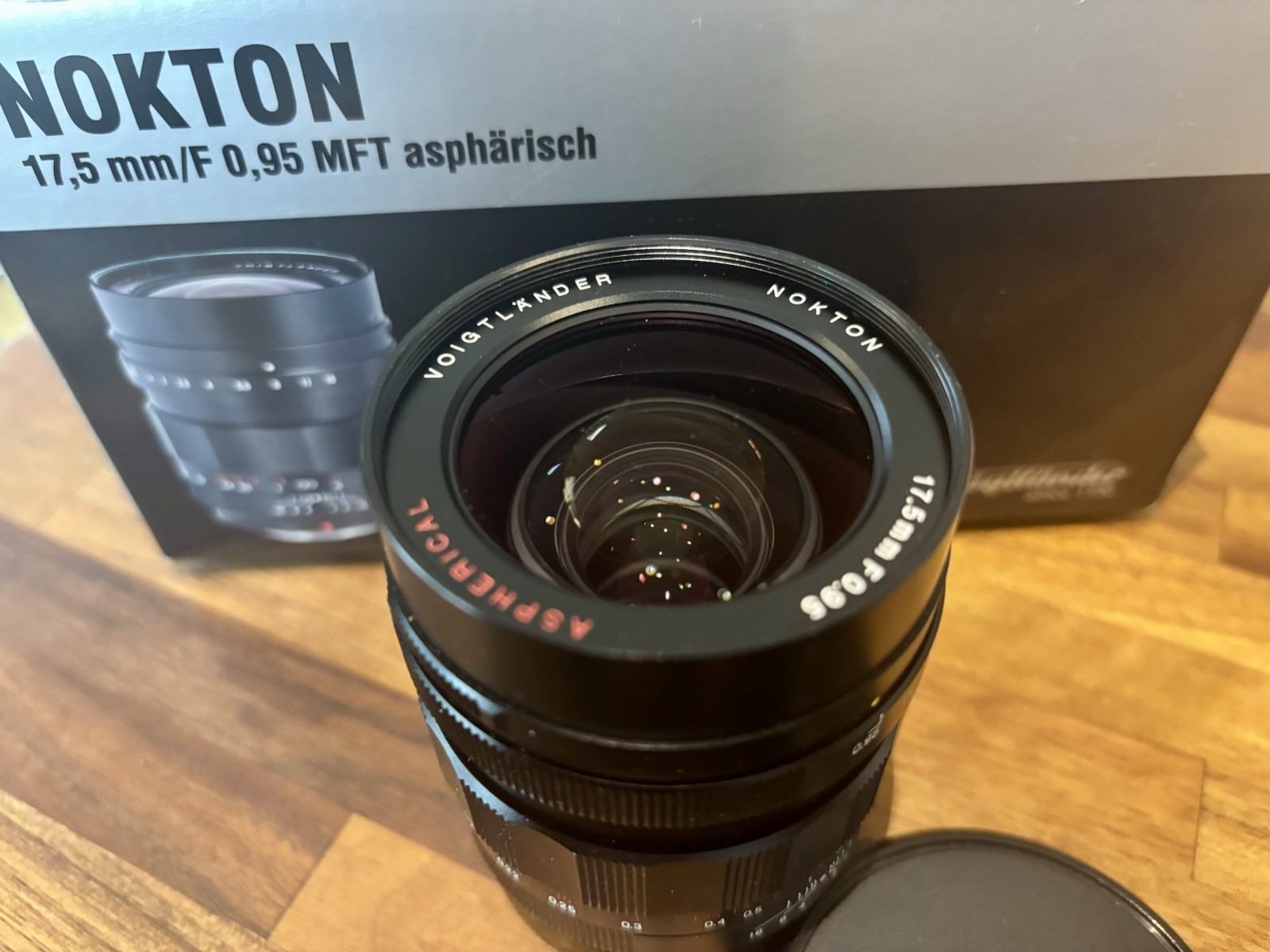 Voigtländer Nokton 17.5mm f/0.95 Aspherical Lens for Micro Four Thirds