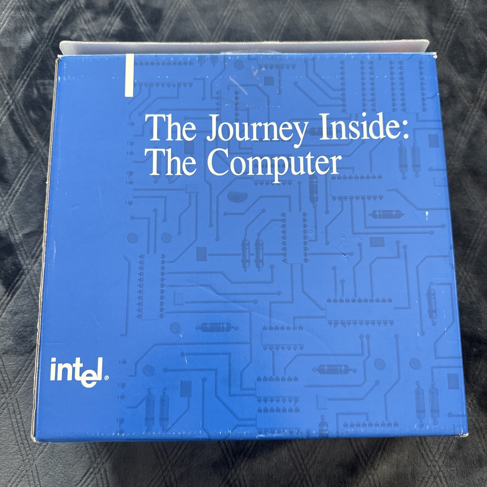 Intel Journey Inside: The Computer Chip Kit  w/ Uncut Silicon Wafer 1990’s