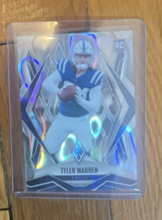 2025 Panini Phoenix - Rookies Tyler Warren #185 Silver (RC) LAVA🔥🔥🔥