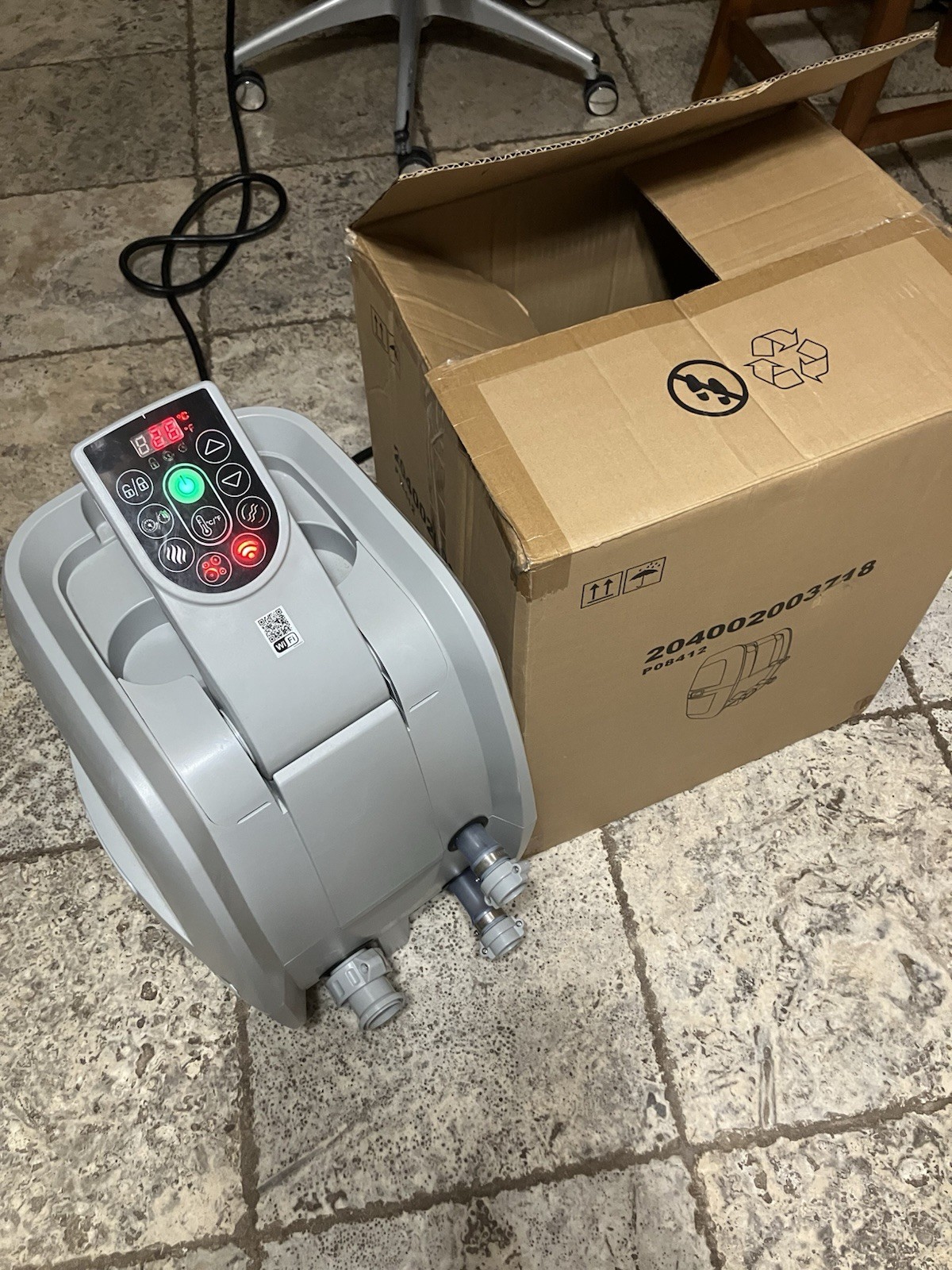 Bestway Saluspa Coleman Hot Tub Spa Heater Water Pump S100205 w/WiFi  Clean Good