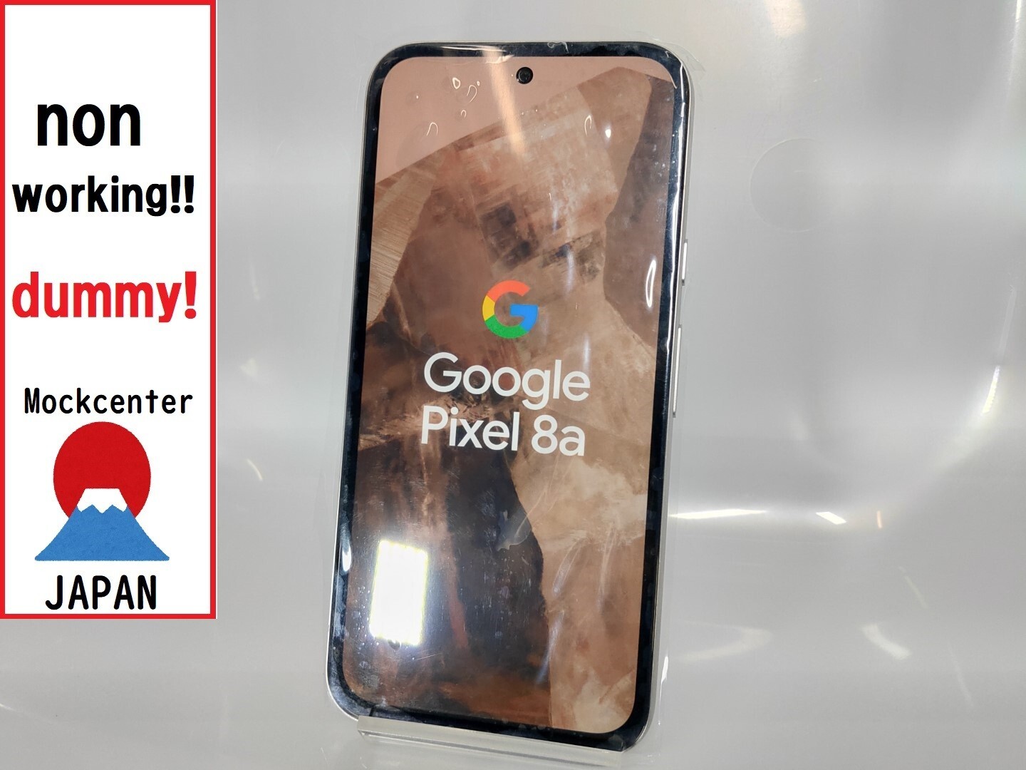 【dummy!】 Google Pixel 8a （color white） non-working cellphone