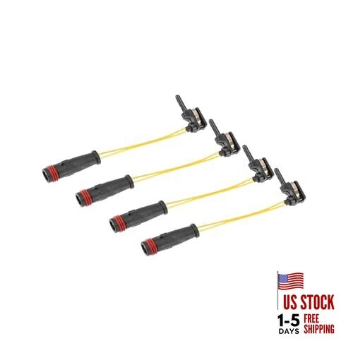 Car Brake Pad Sensor Front Rear Disc Brake Pad Wear Indicator Sensor Fit for 