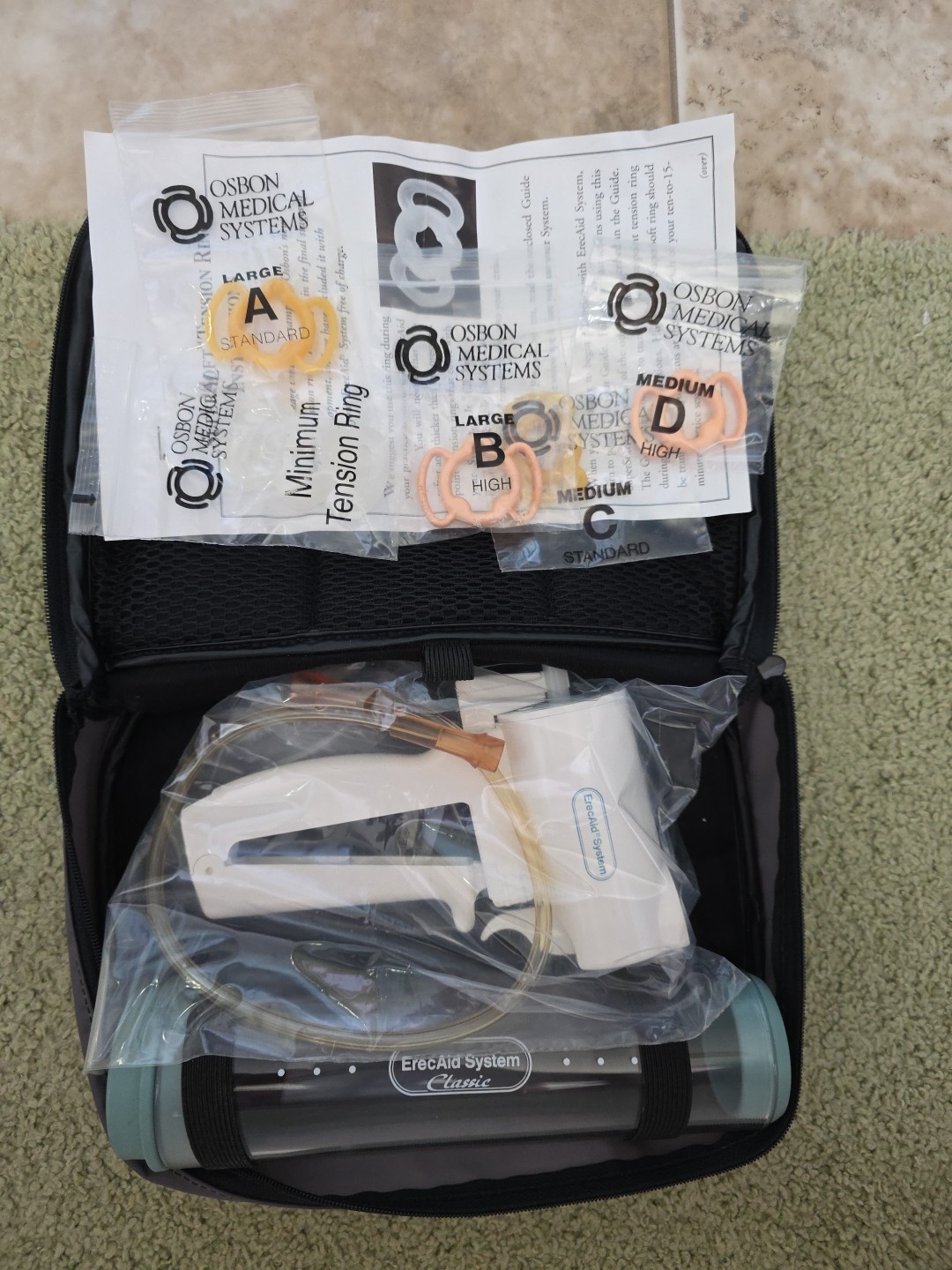 New in Box Osborn Classic ErecAid System pump Classic Medical Mart USA