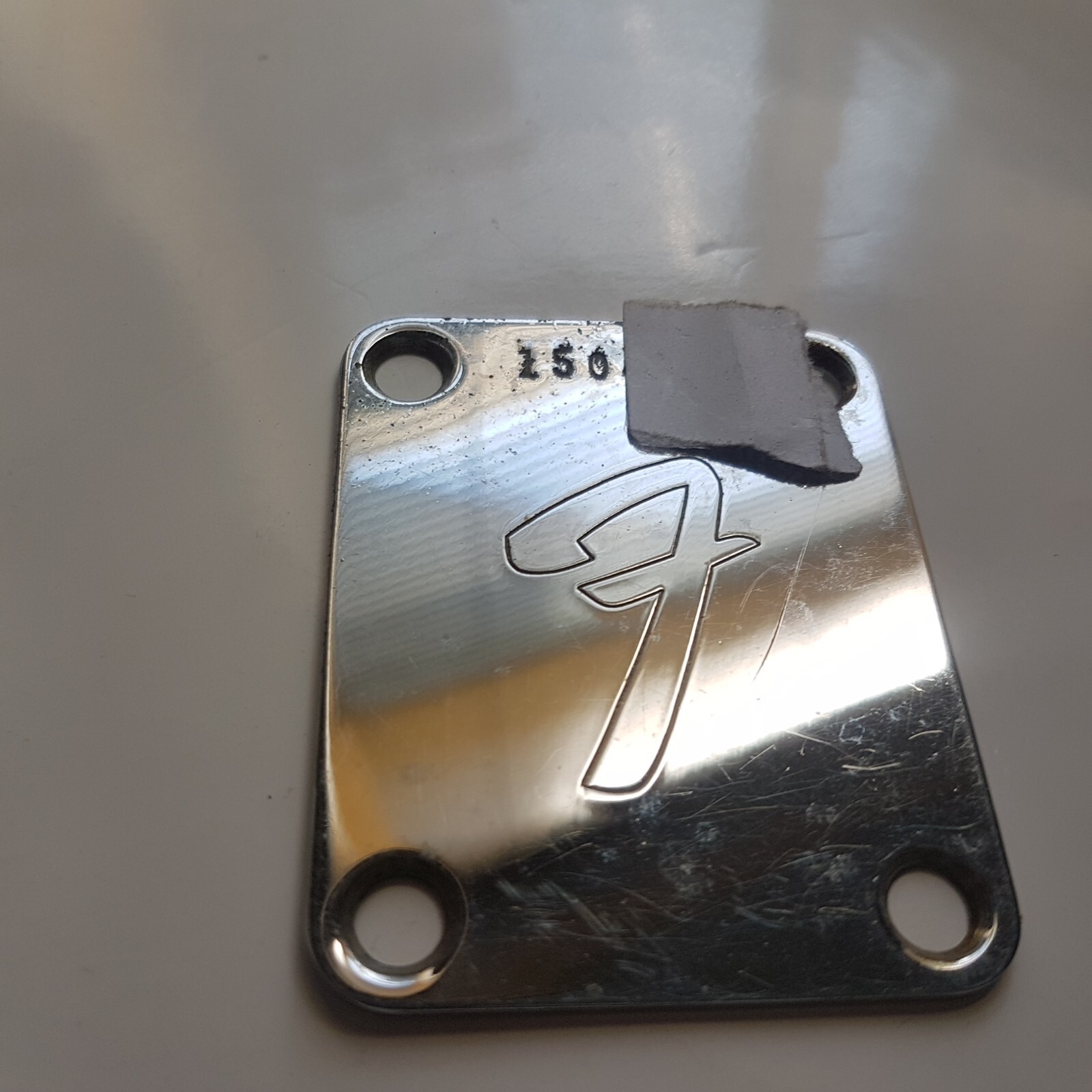 1966 FENDER STRATOCASTER NECK PLATE USA 