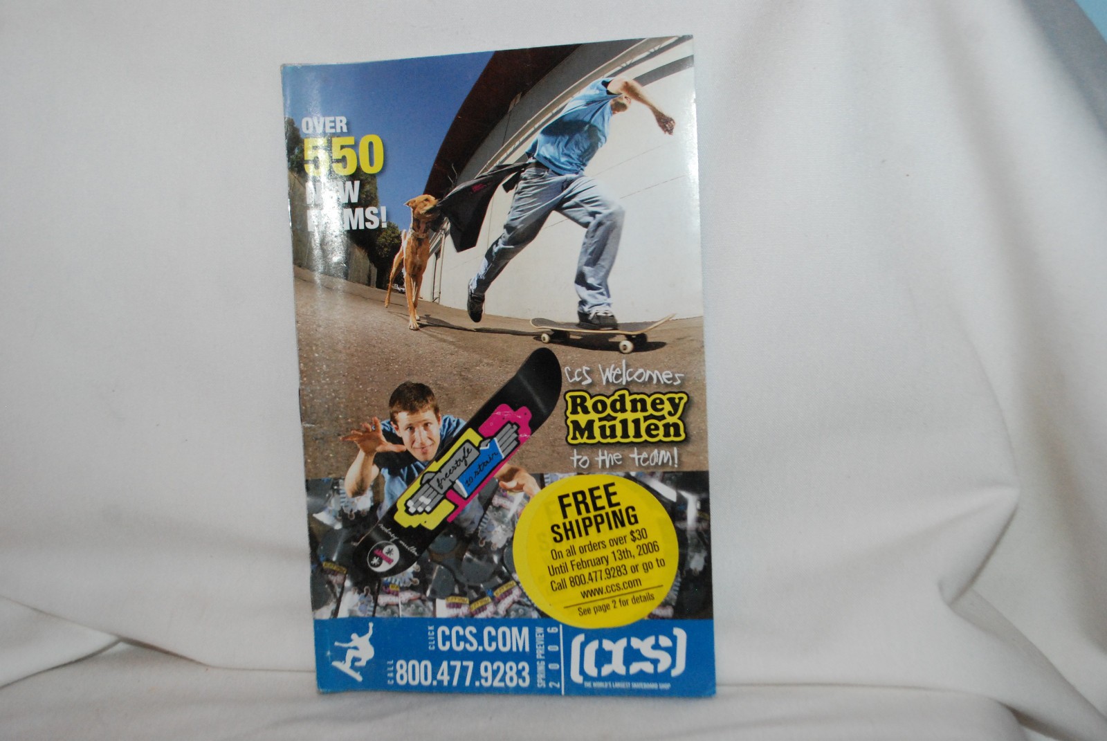 CCS Skateboard Snowboard Catalog - SPRING PREVIEW 2006 RODNEY MULLEN
