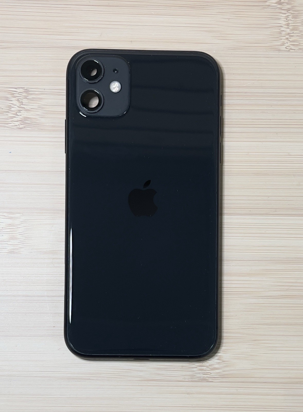 iPhone 11 Black Back Frame Housing Replacement Apple OEM- Very Good Condition