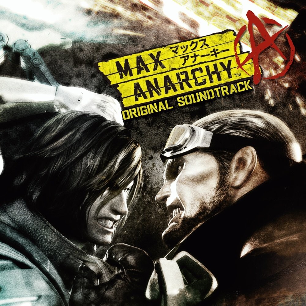 MAX ANARCHY ORIGINAL SOUNDTRACK (2-disc ALBUM) book form JP