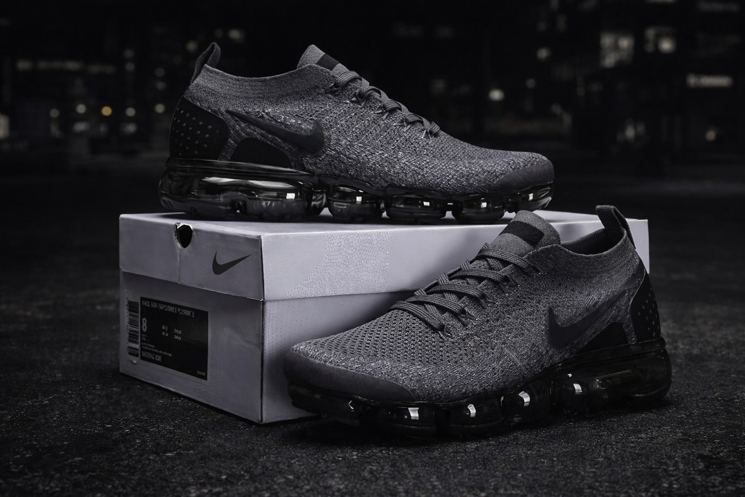 Vapormax Flyknit 2 Dark  Size US 7-11 (MEN)