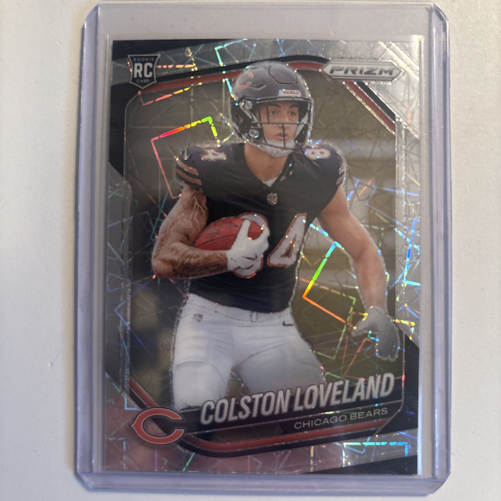 2025 Panini Prizm - Rookies Colston Loveland #319 Lazer Prizm (RC)