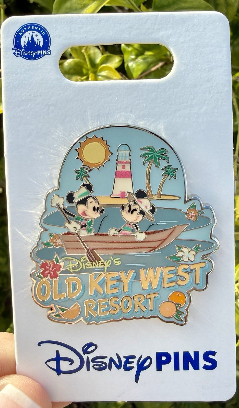 Disney Parks Old Key West Resort Mickey & Minnie Lighthouse OE Pin