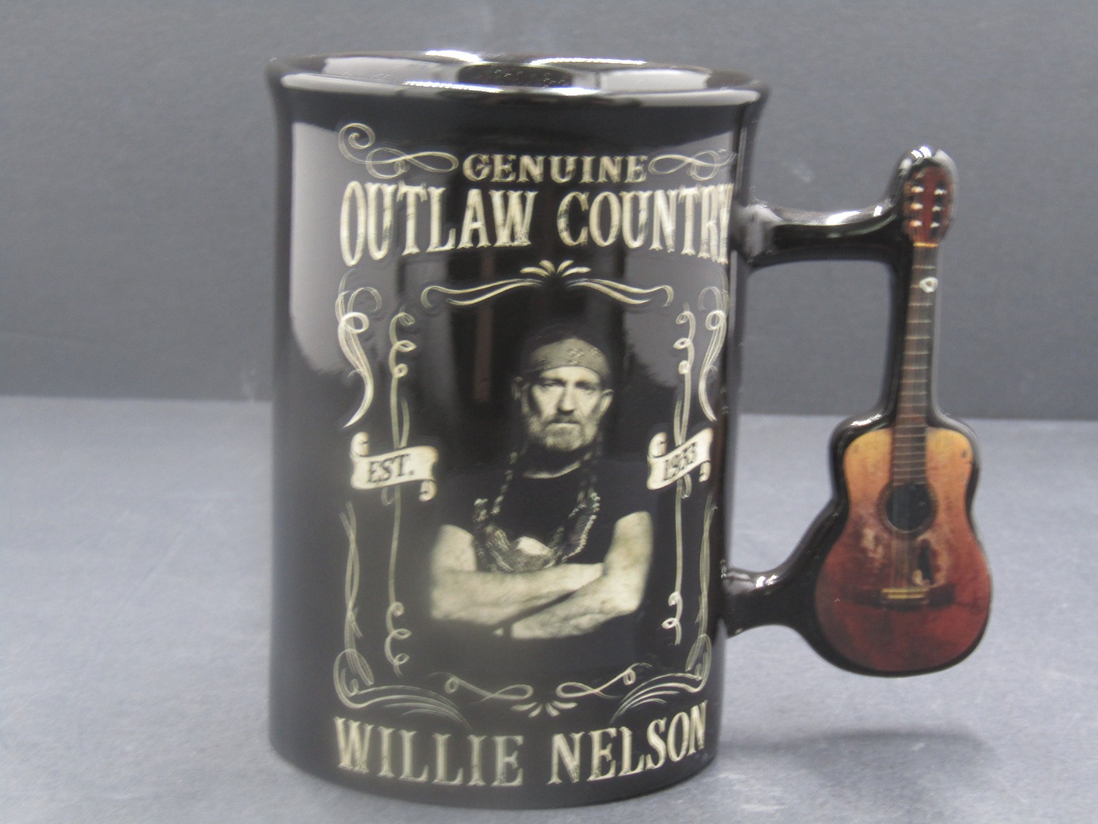 Willie Nelson "Outlaw Country his Guitar Trigger Handle for Coffee Moonshine,