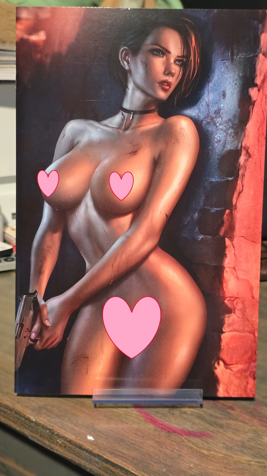 DUTY CALLS GIRLS #2 JILL LOGUN CURE EXCLUSIVE NUDE VIRGIN COVER LTD 75 NM+