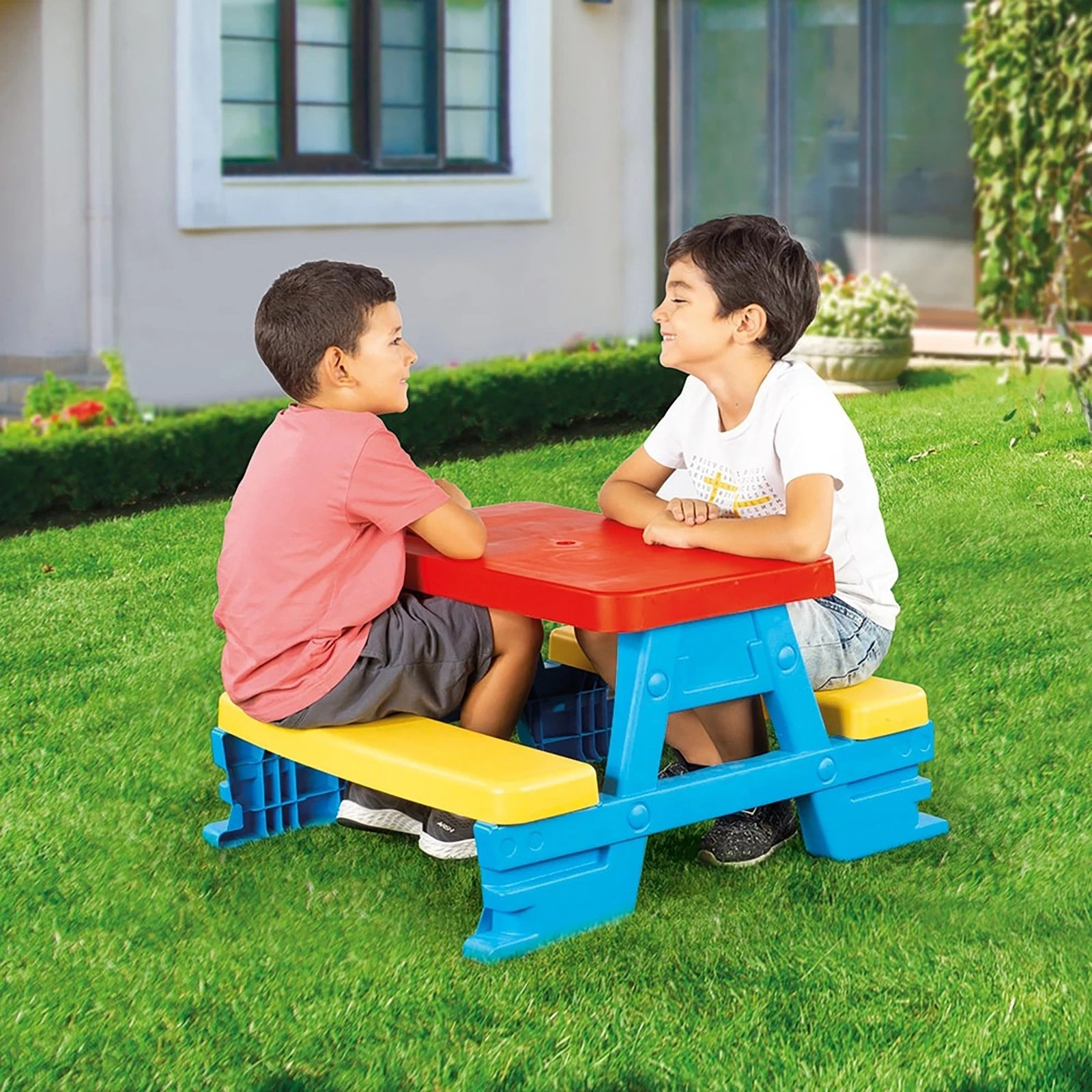 Dolu Toys - Children's Picnic Table With 4 Benches