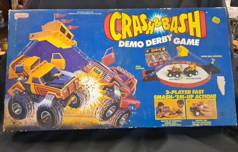 1987 Crash & Bash Demo Derby Game (OpenBox)
