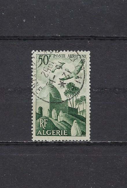 ALGERIA , 1949/53 , AIRMAIL, STORKS  , 50fr STAMP , PERF , USED